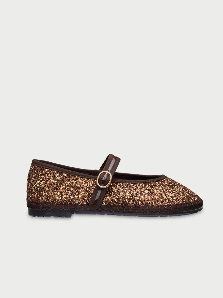 Balleta Pierre Brown Glitter