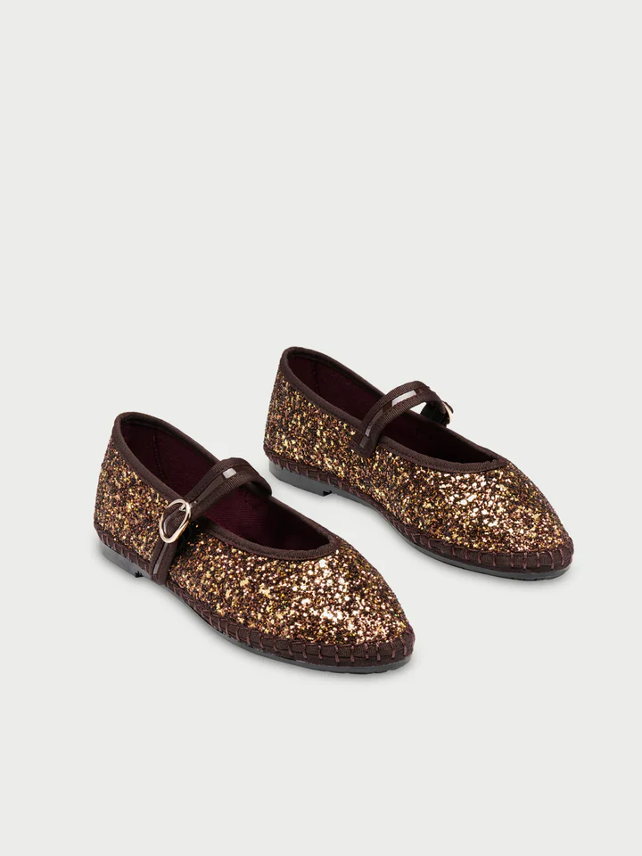 Balleta Pierre Brown Glitter - Image 2