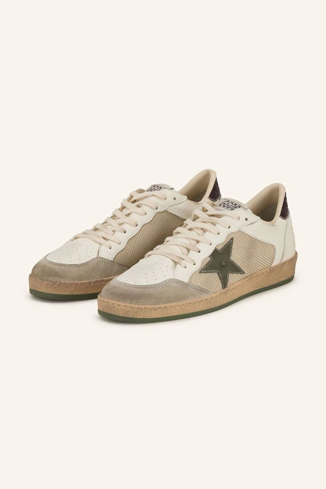 Tenis Golden Goose Ballstar Net And Leather Star Hombre - Image 2