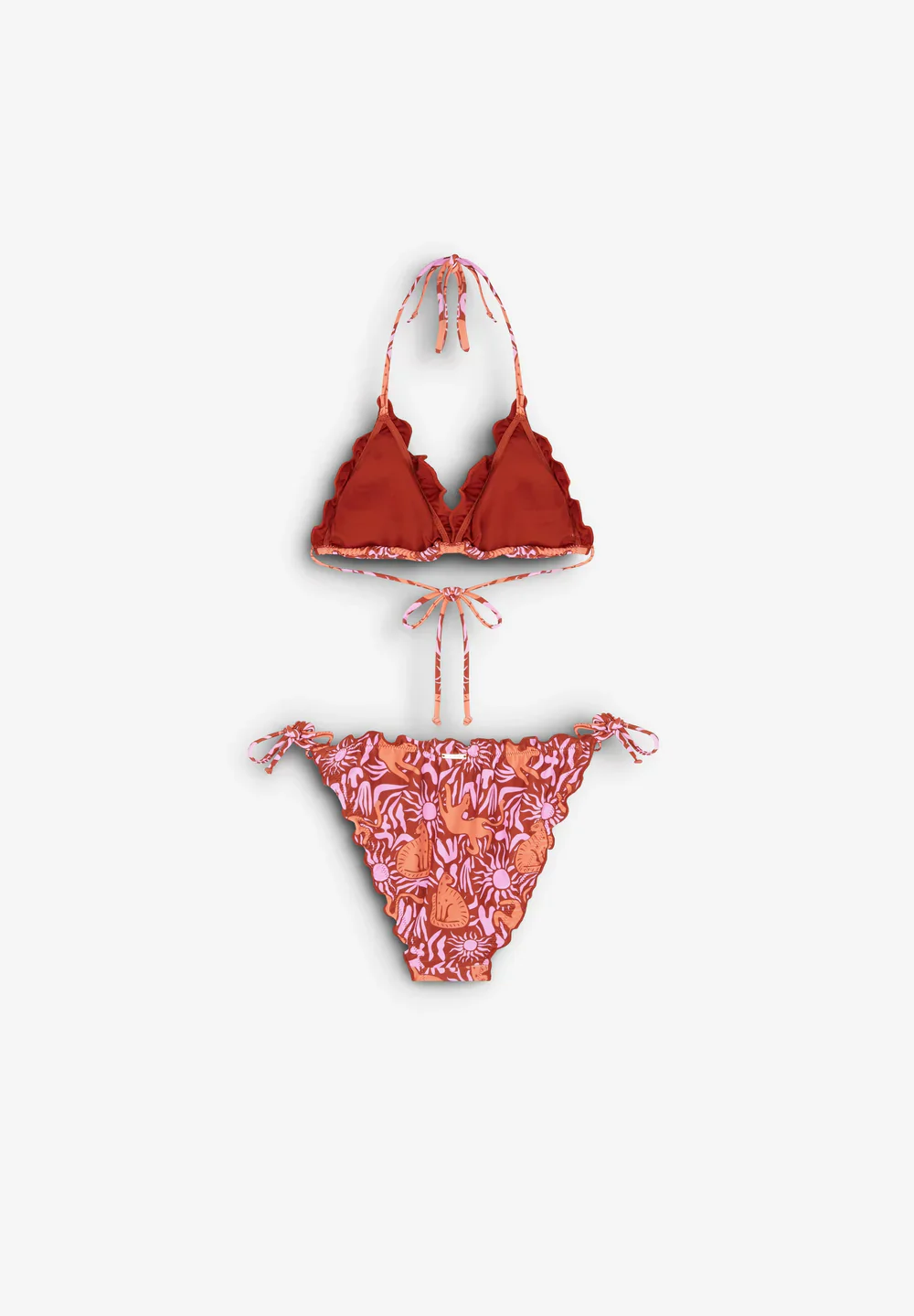 Bikini Ruffle Print - Image 5
