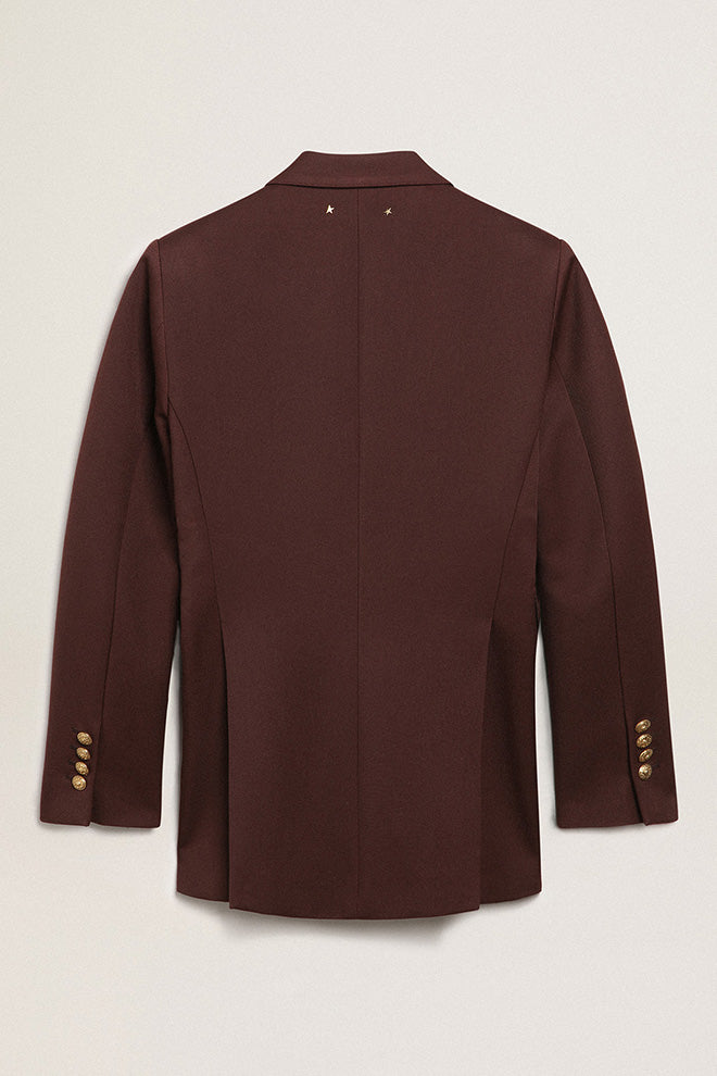 Blazer Journey Compact Gabardine Wool Golden Goose - Image 3