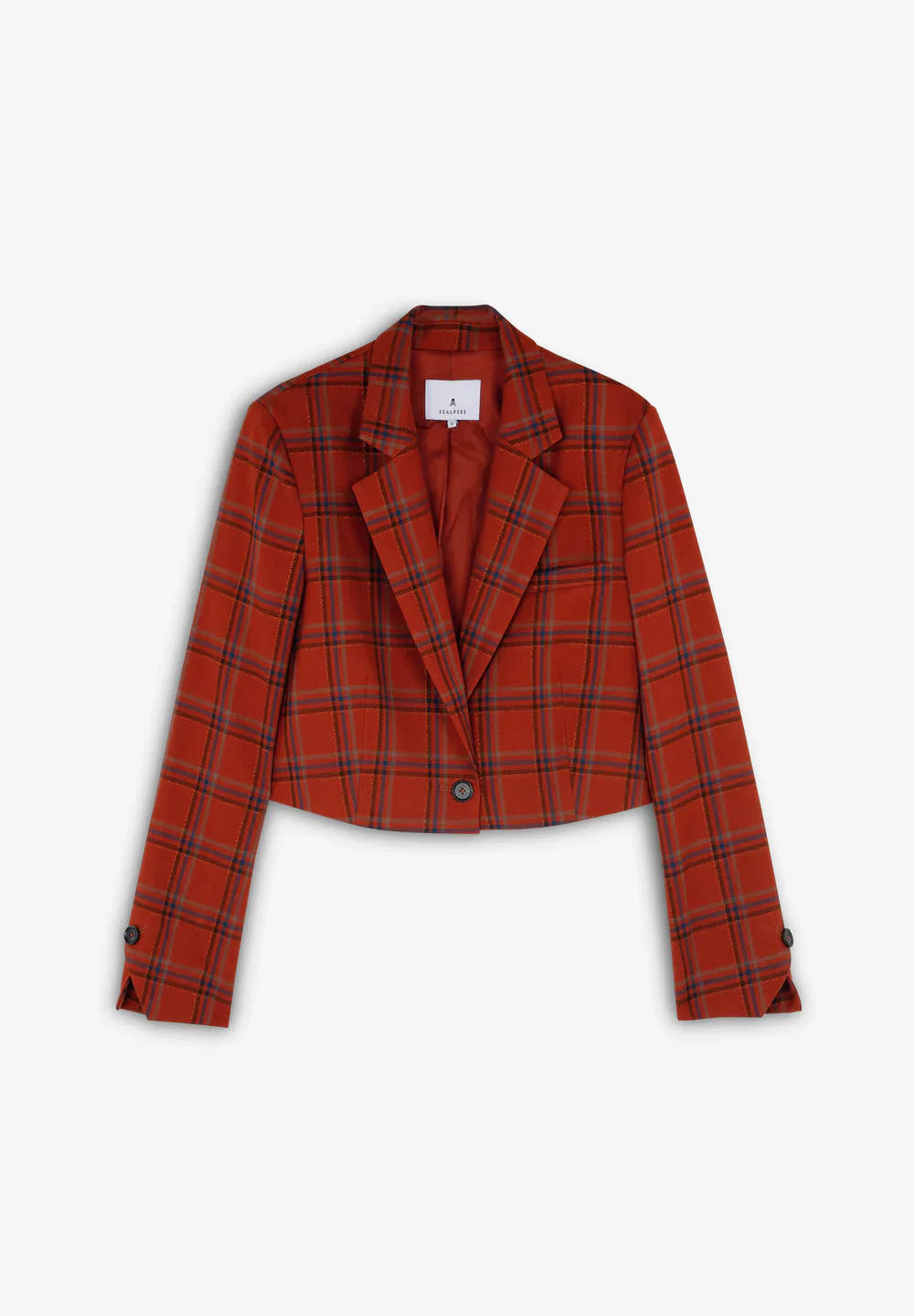 Blazer Terracotta Check - Image 2