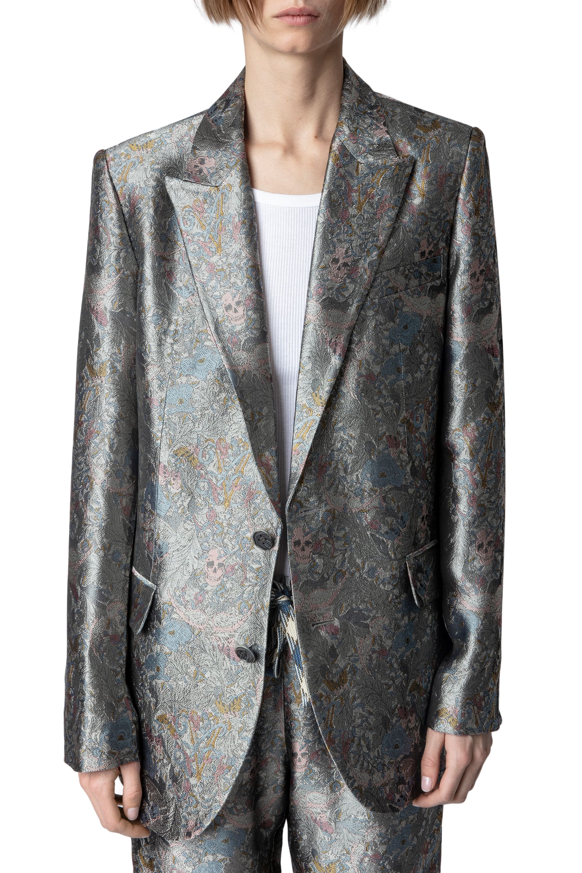Blazer Vegy British Flowers - Image 2