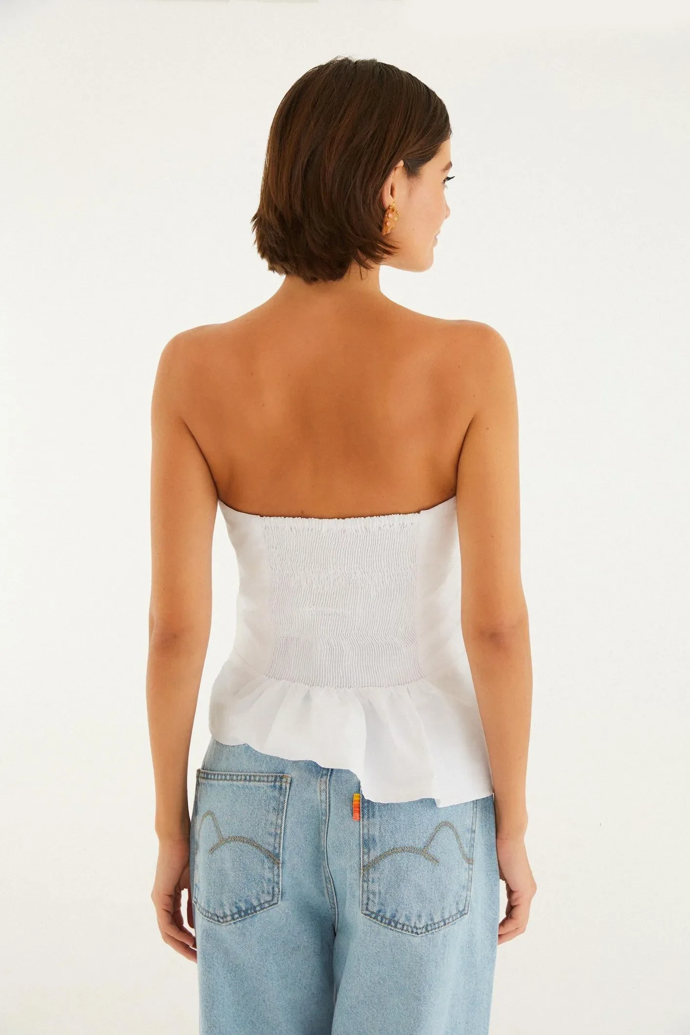 Blusa Franzido Babado - Image 3