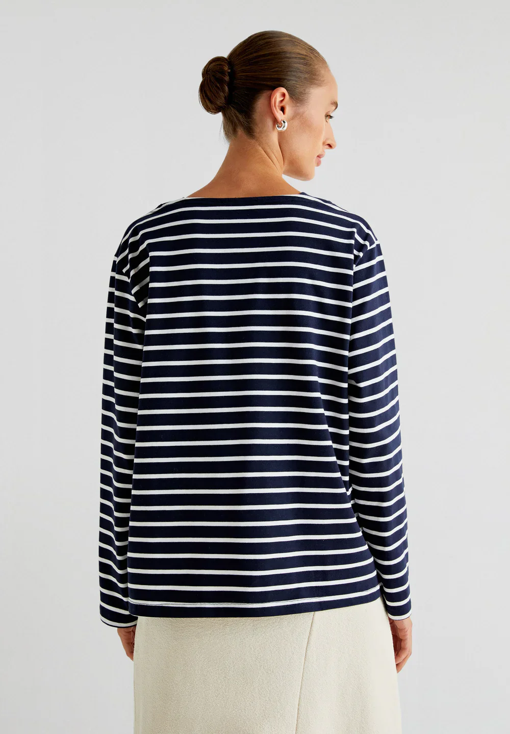 Blusa Heavy Stripes Ls Tee - Image 3