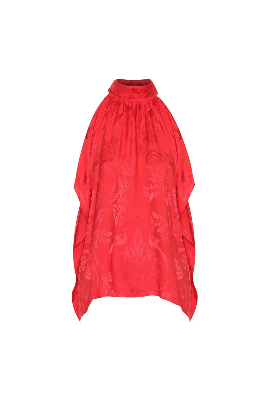 Blusa Merlot Rojo