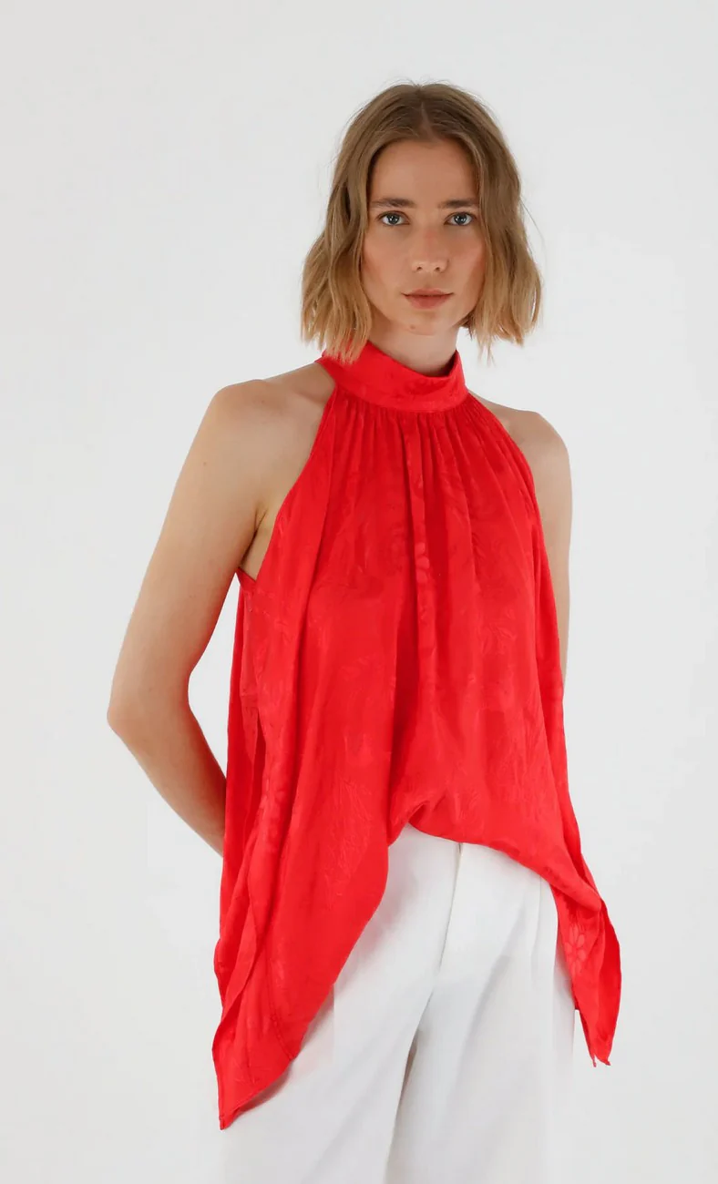 Blusa Merlot Rojo - Image 3