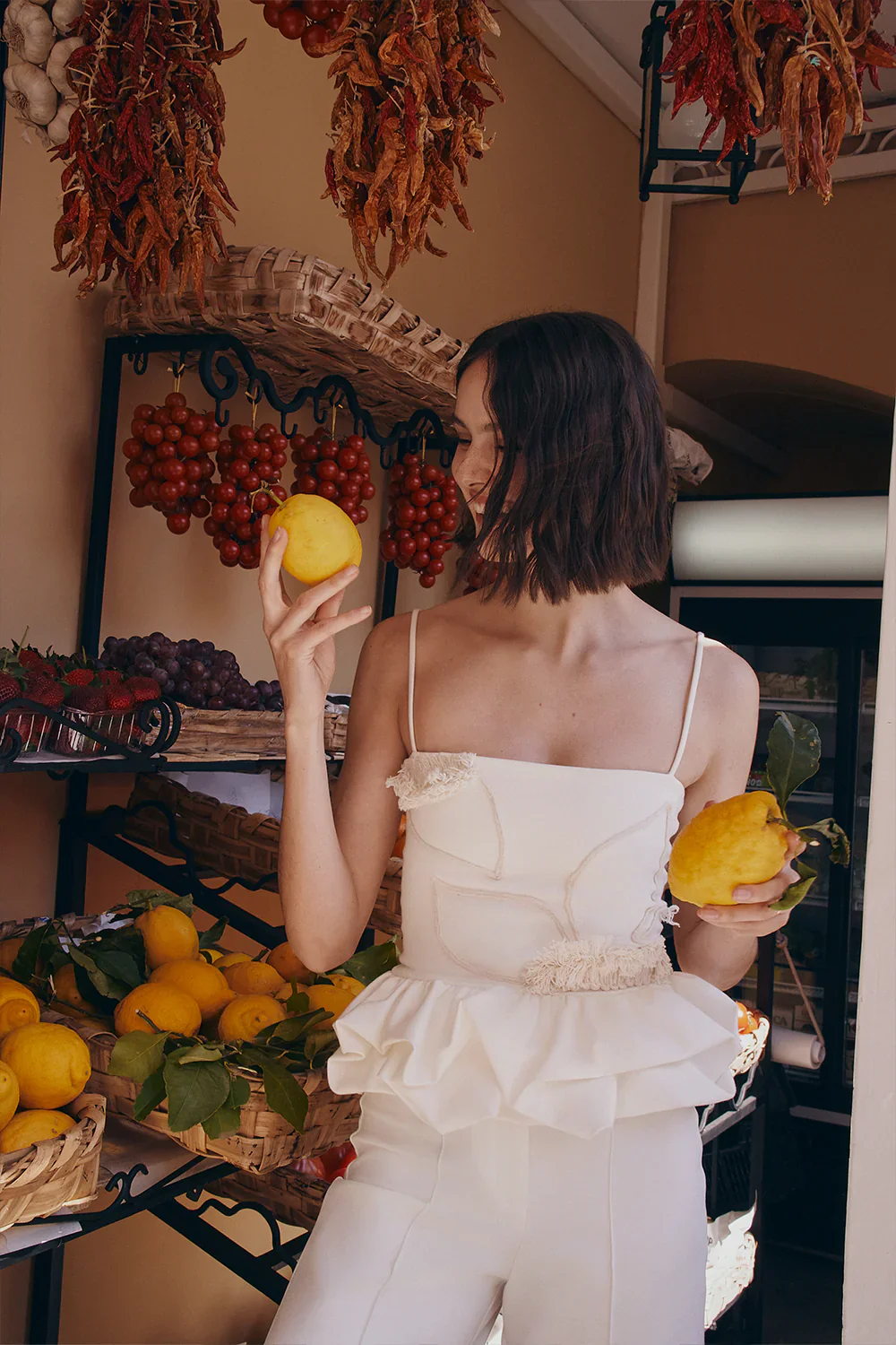 Blusa New Maia Bordada Natural - Image 3