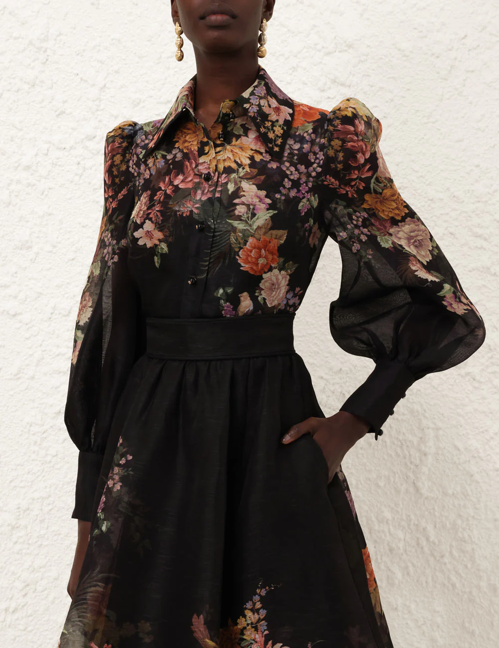 Camisa Pavilion Tie Neck - Image 3