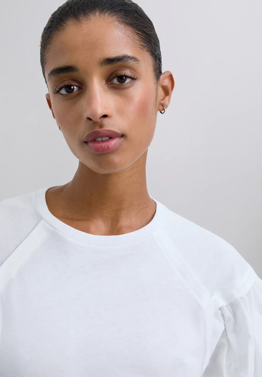 Blusa Poplin Puff Tee - Image 2