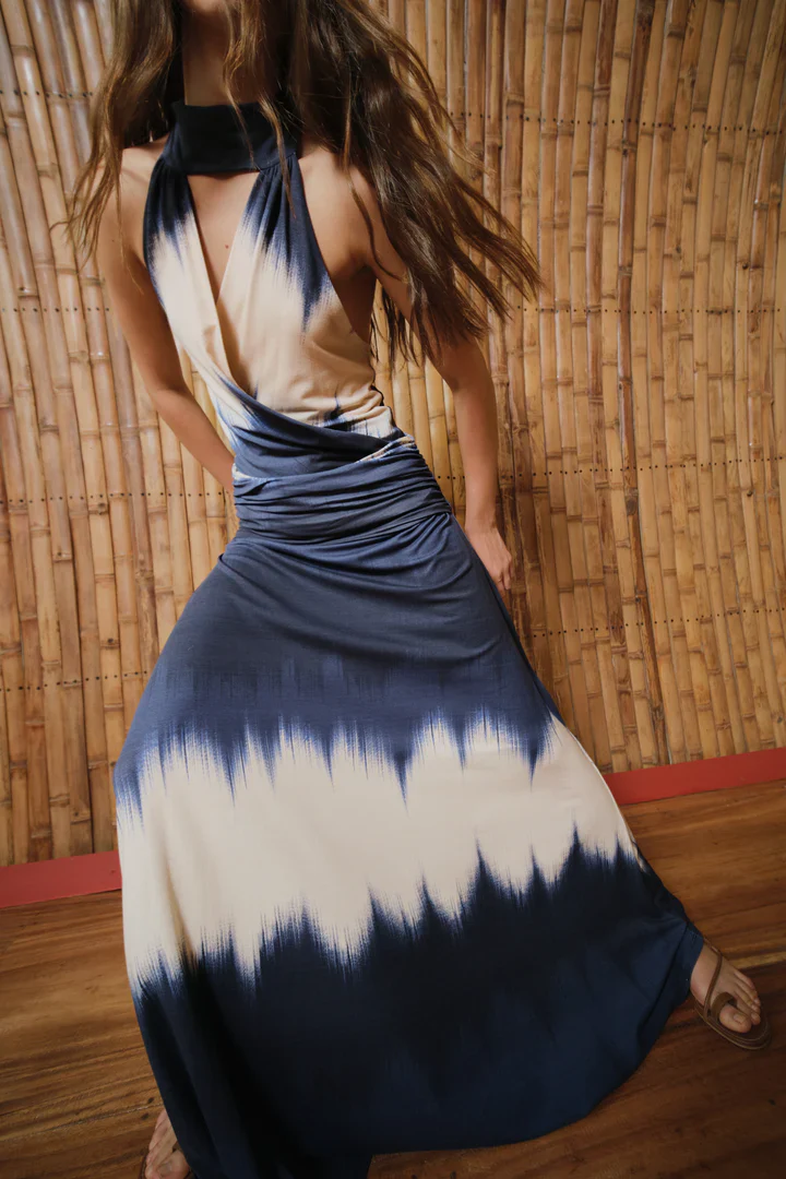 Blusa Vivienne Tye Dye Navy - Image 3