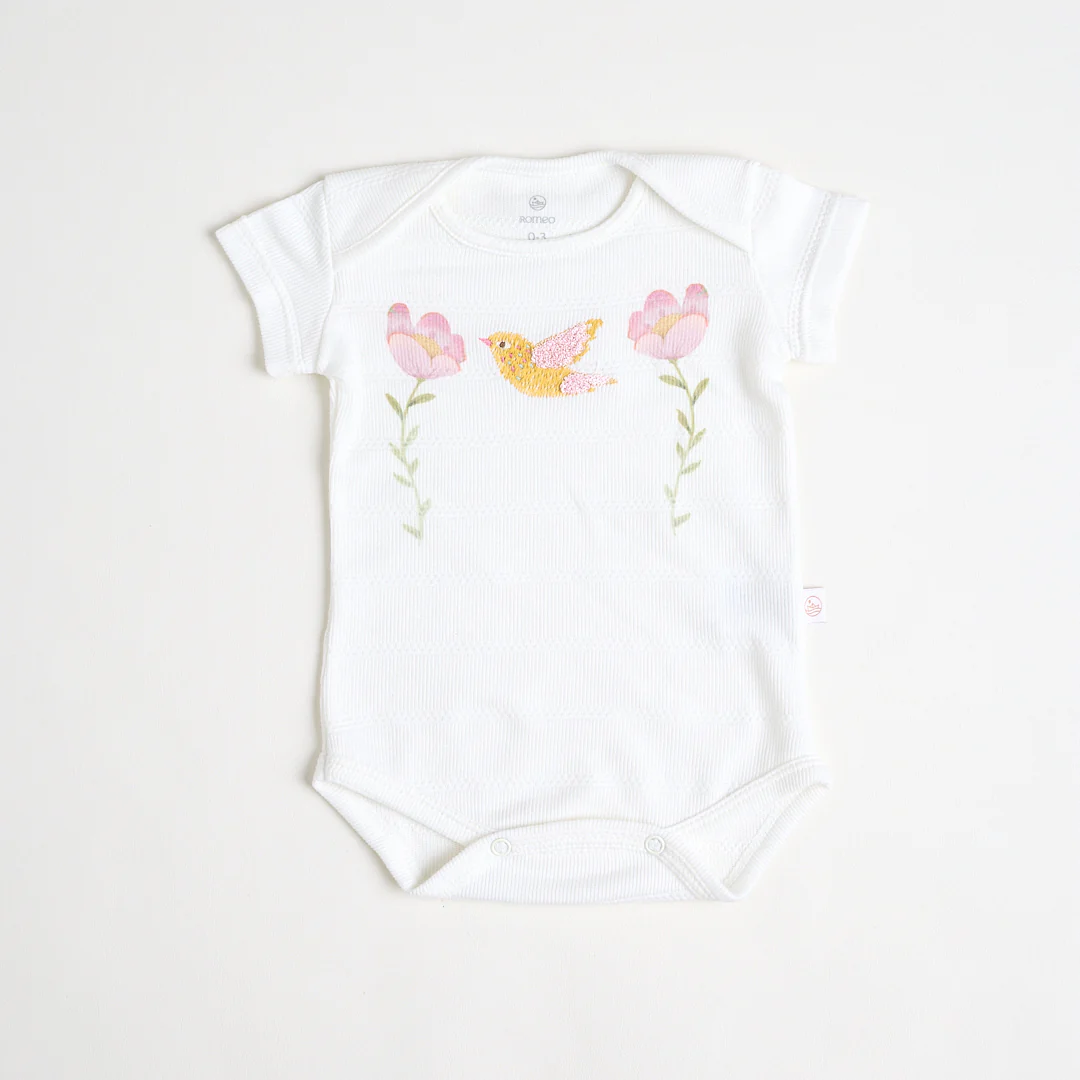 Body Floral Pajaro Crudo