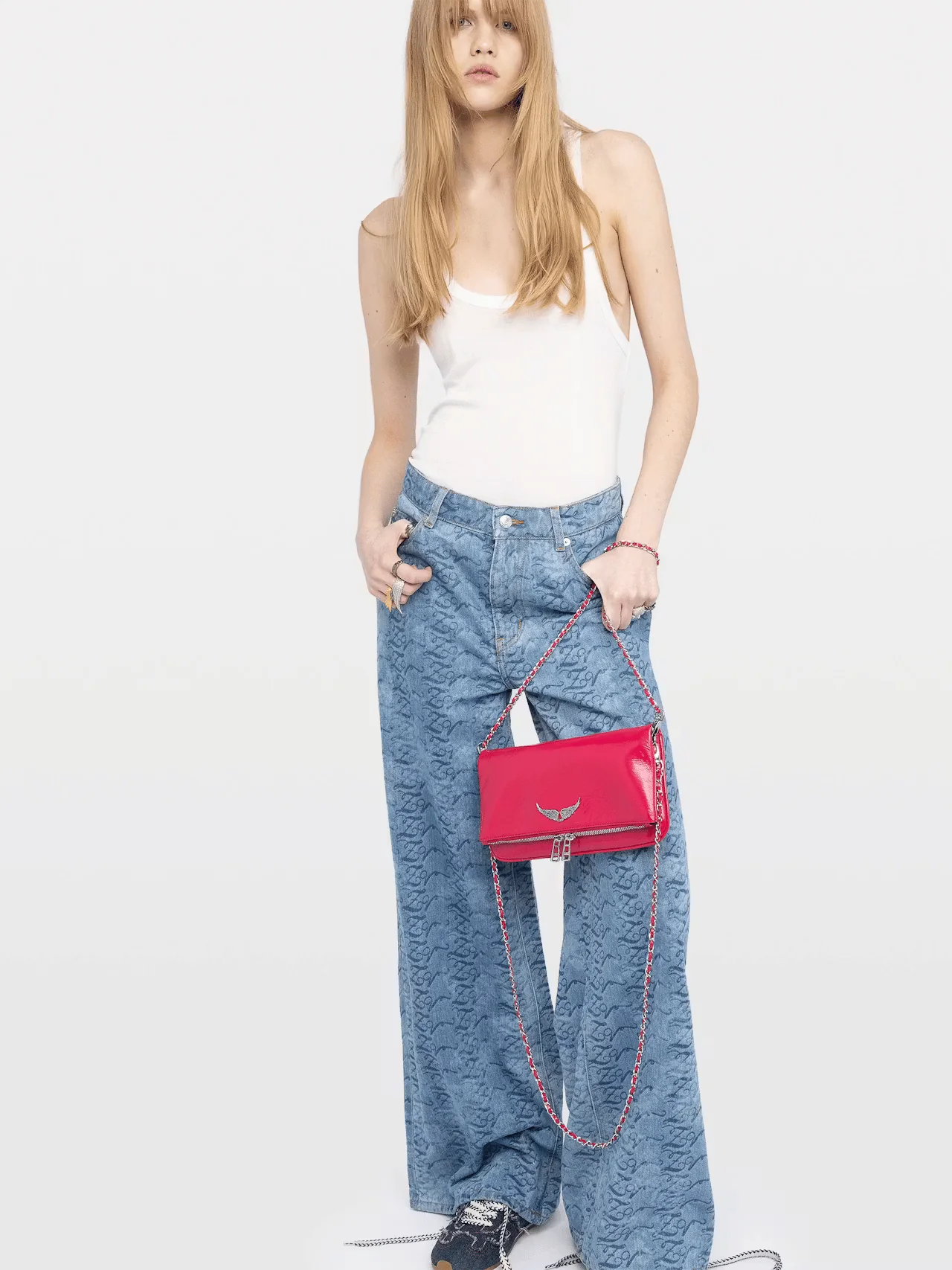 Bolso De Mano Rock Vintage Patent - Image 6