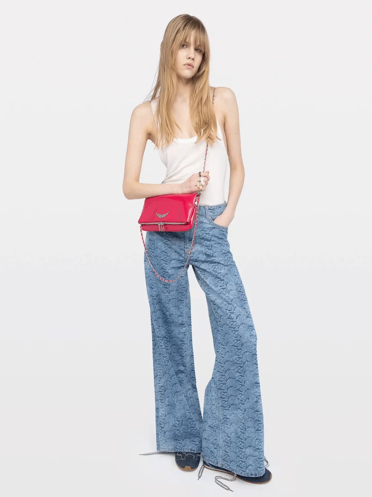 Bolso De Mano Rock Vintage Patent - Image 8
