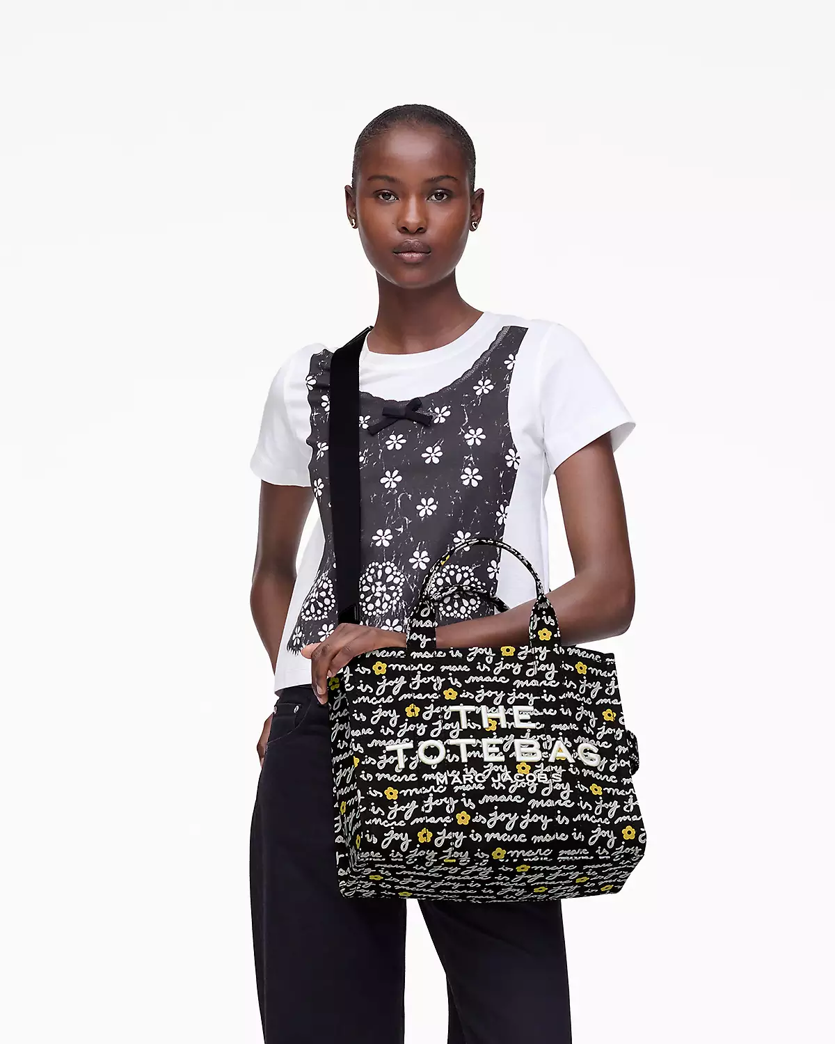 The Joy Canvas Medium Tote Bag - Image 8