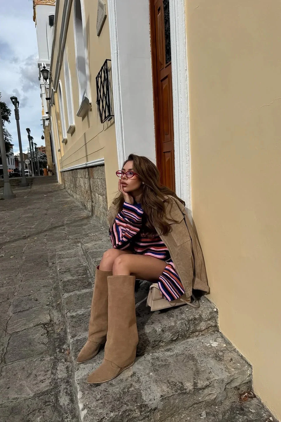 Bota Connieos Beige - Image 2