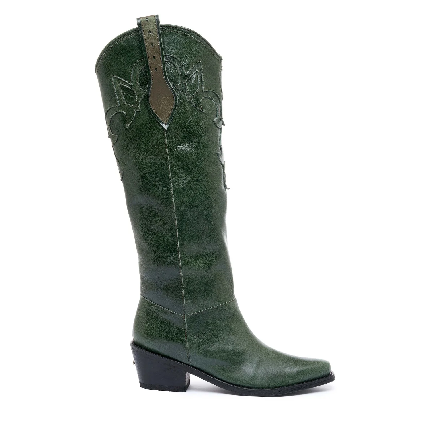 Bota Texana Oriental Verde - Image 2