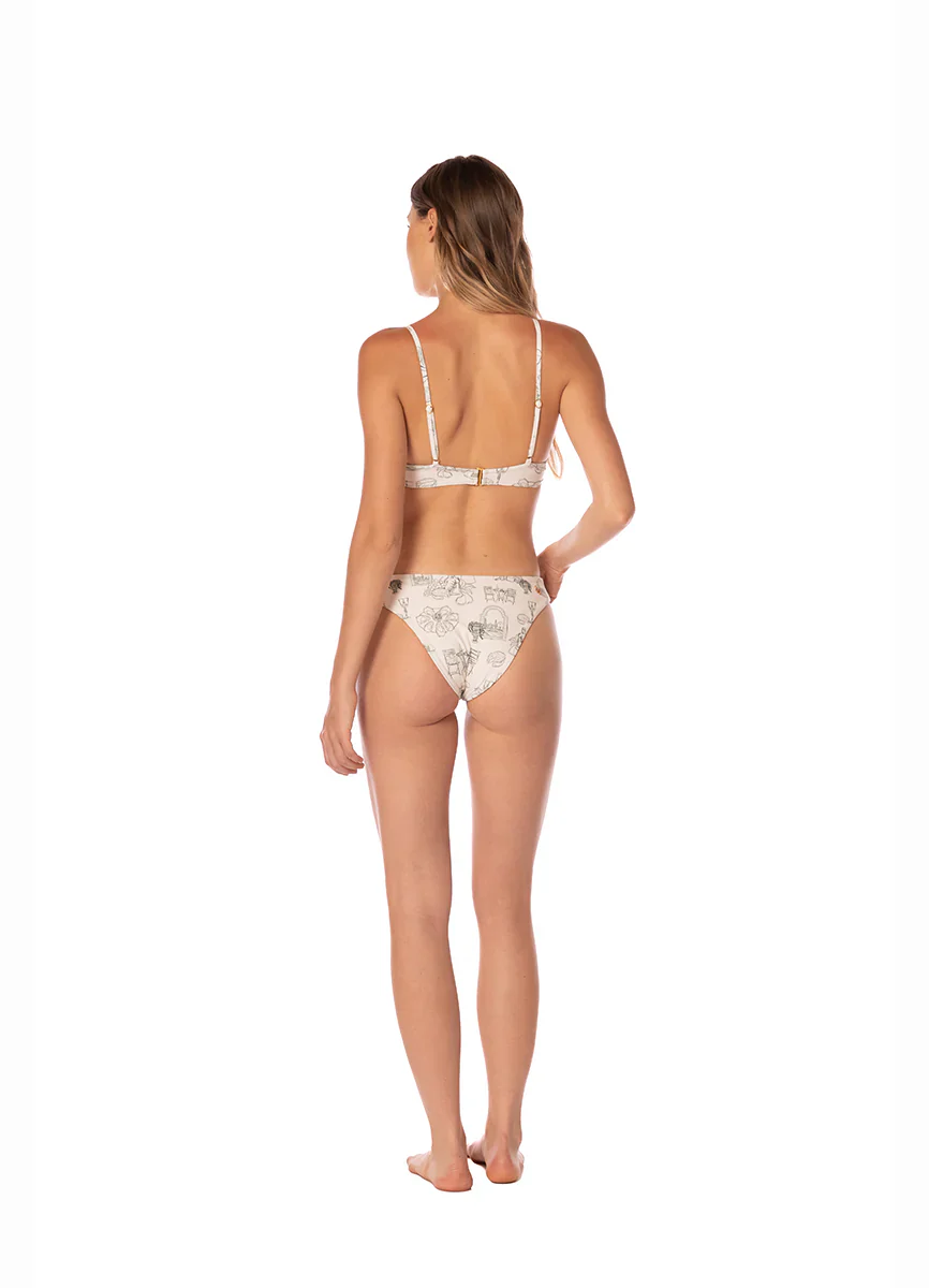 Bottom Laila Dunes Print Sage - Image 3