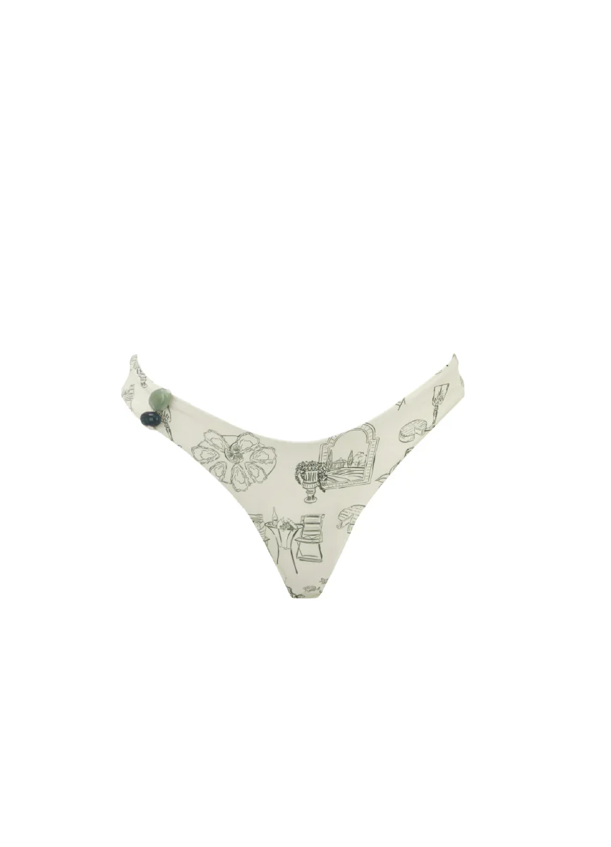 Bottom Laila Dunes Print Sage - Image 6