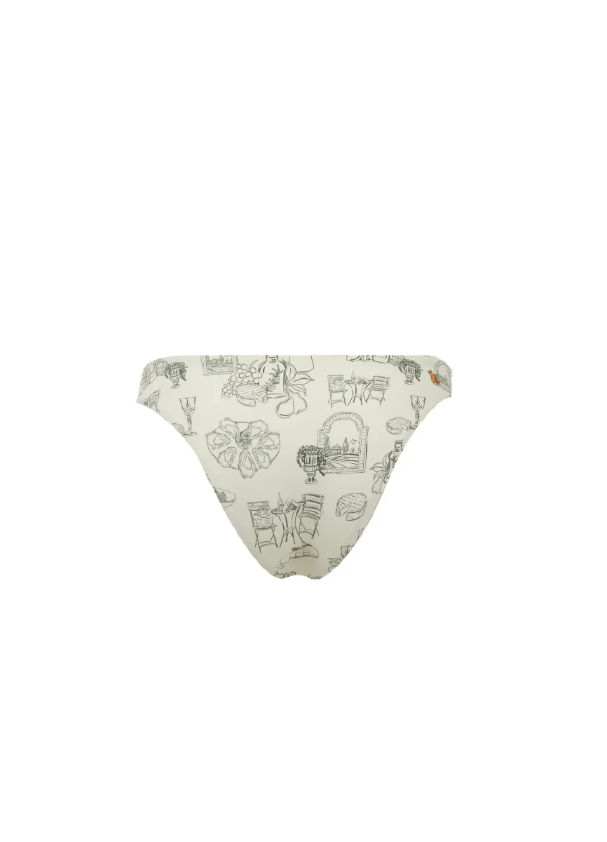 Bottom Laila Dunes Print Sage - Image 7