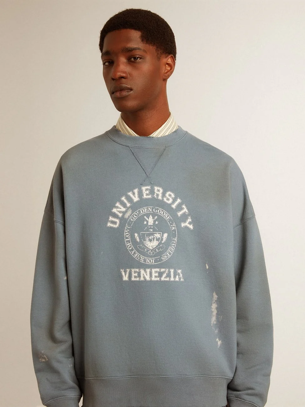 Jersey Journey Unisex Crew Neck Vintage College Print - Image 5