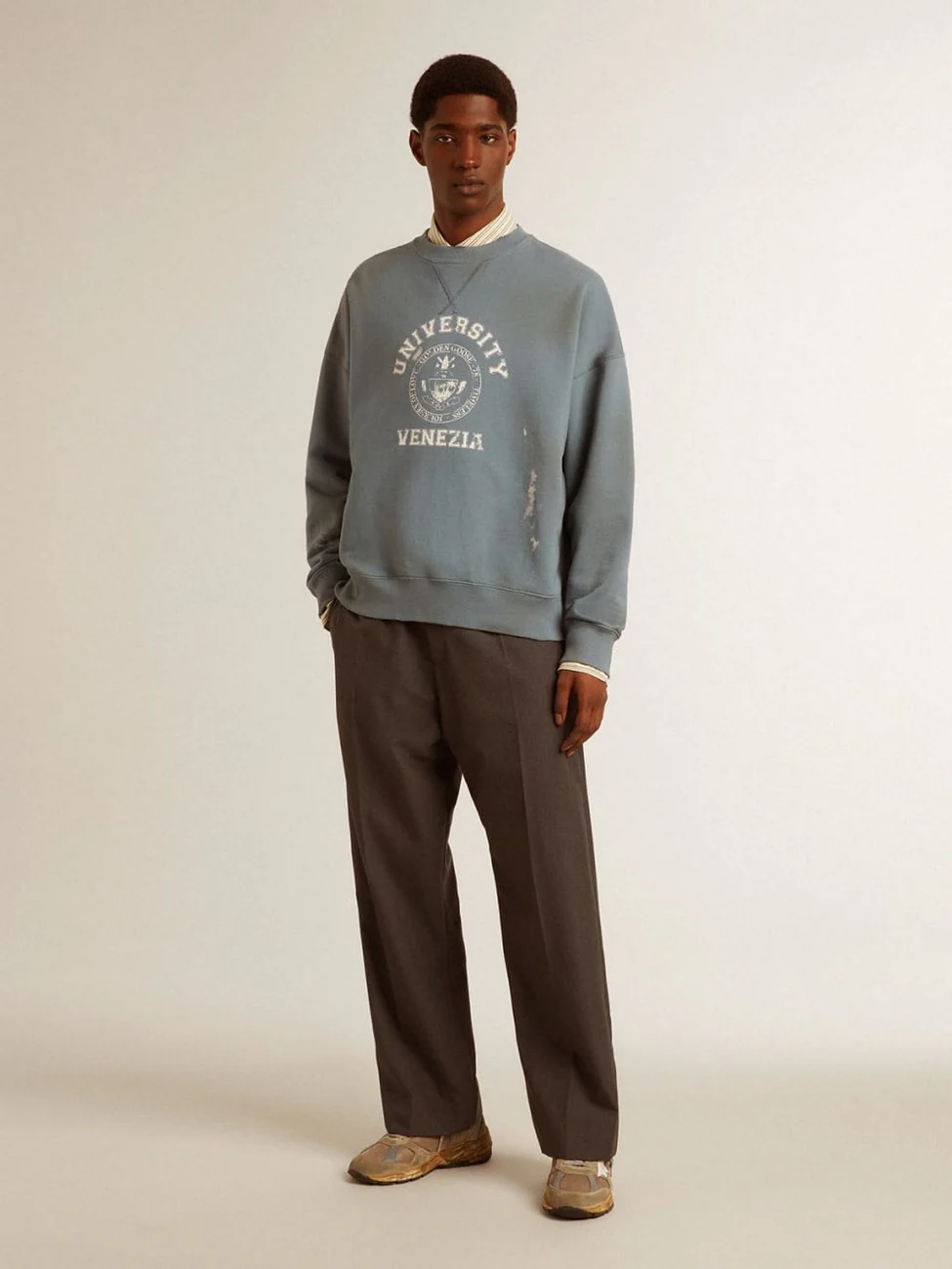 Jersey Journey Unisex Crew Neck Vintage College Print - Image 6