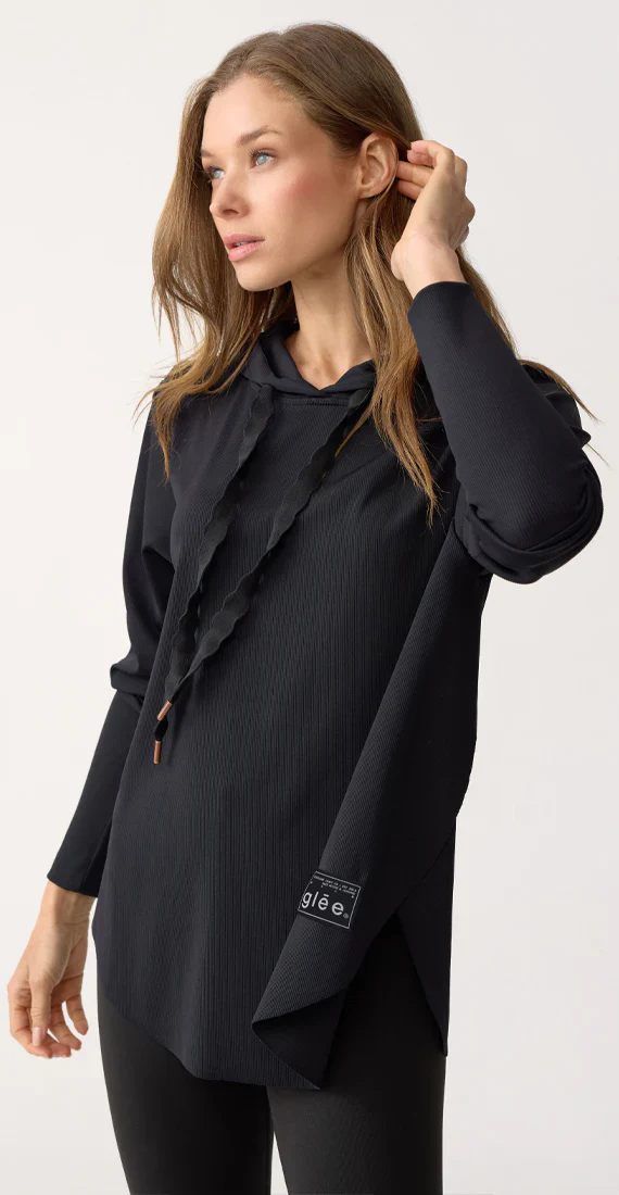 Hoodie Ribbed Yoga