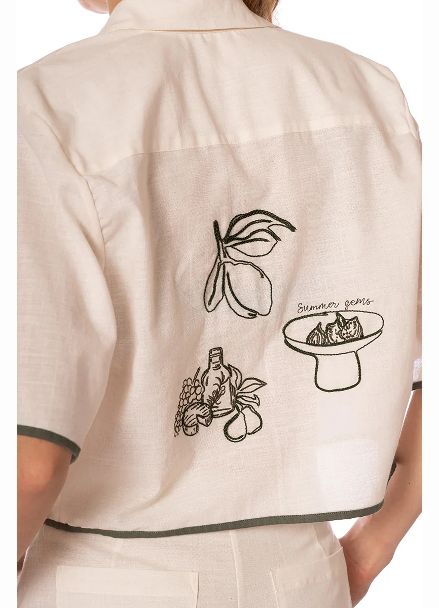 Camisa Alya Sage Dunes - Image 3