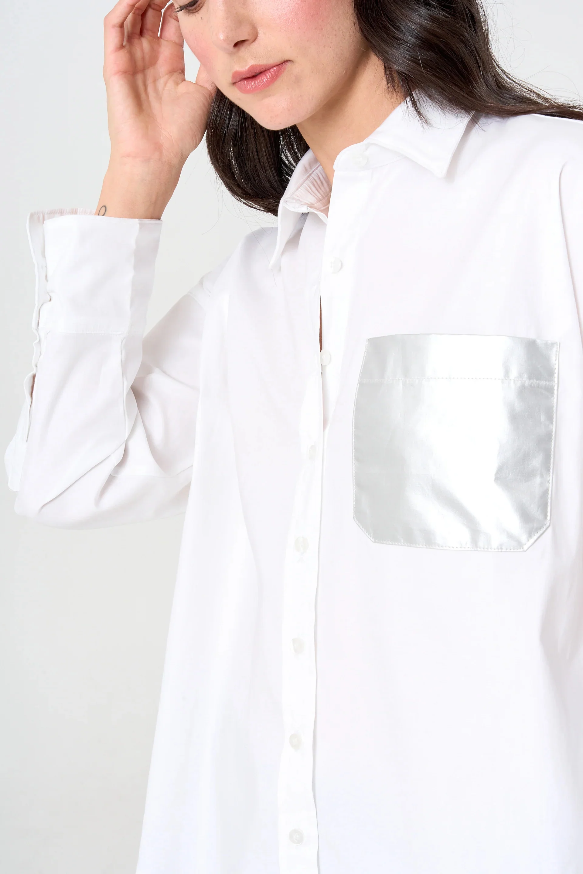 Camisa Bolsillo Plateado - Image 4