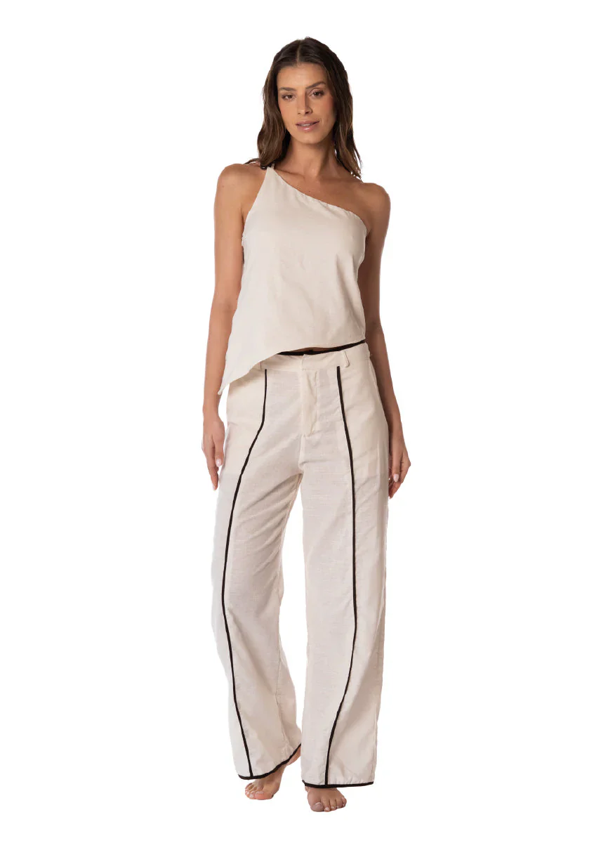 Camisa Carina Coast Solid Blush
