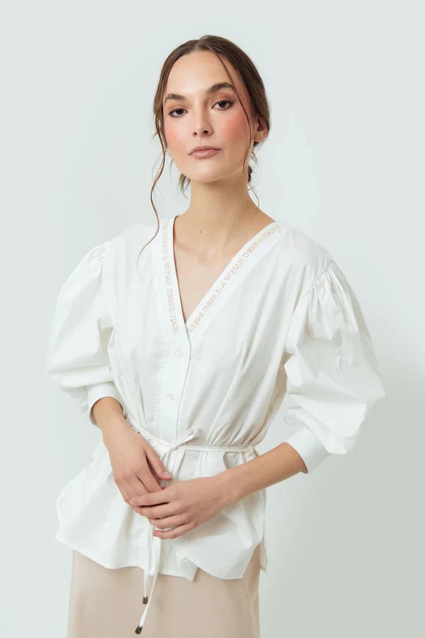 Camisa Creo Ivory