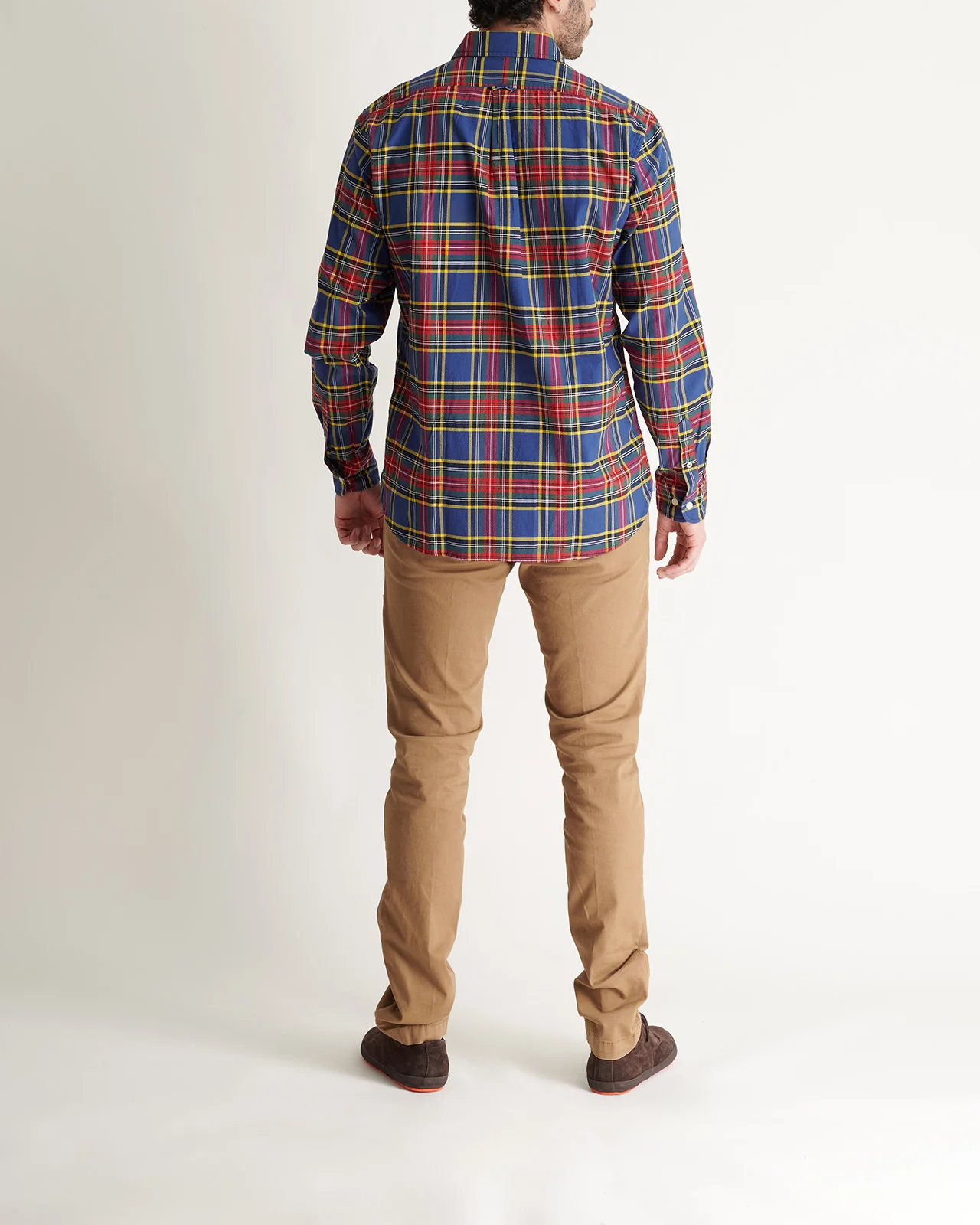 Camisa Cuadros Tartán Perfil Amarillo - Image 3