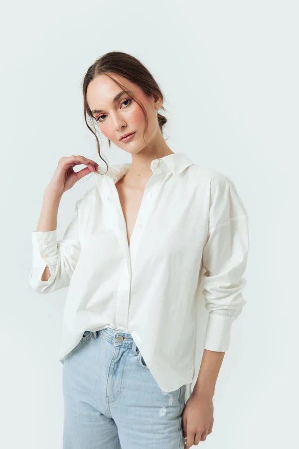 Camisa Eos Ivory