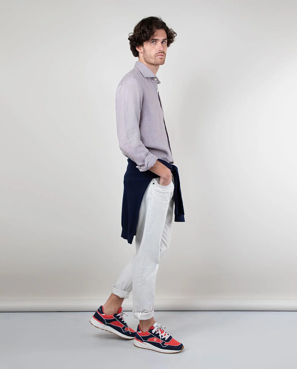 Camisa Lino Garment Dyed - Image 5