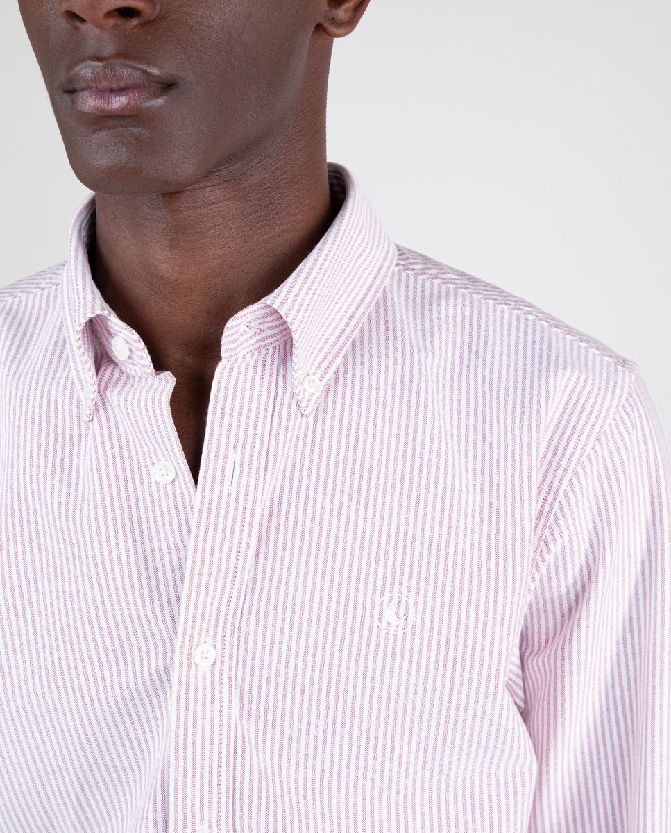 Camisa Oxford Yale Rojo - Image 5