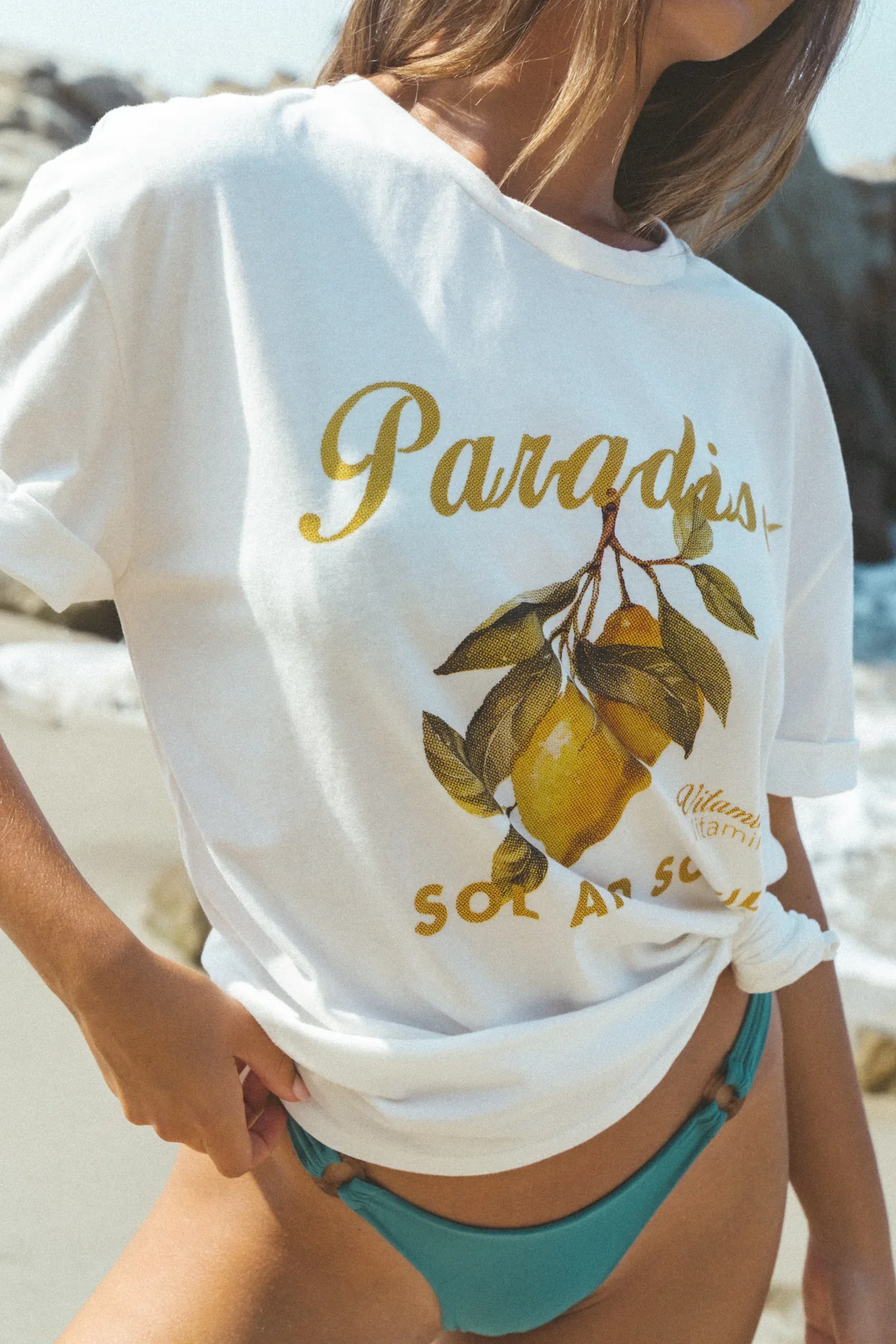 T-Shirt Paradise Splash Oversize