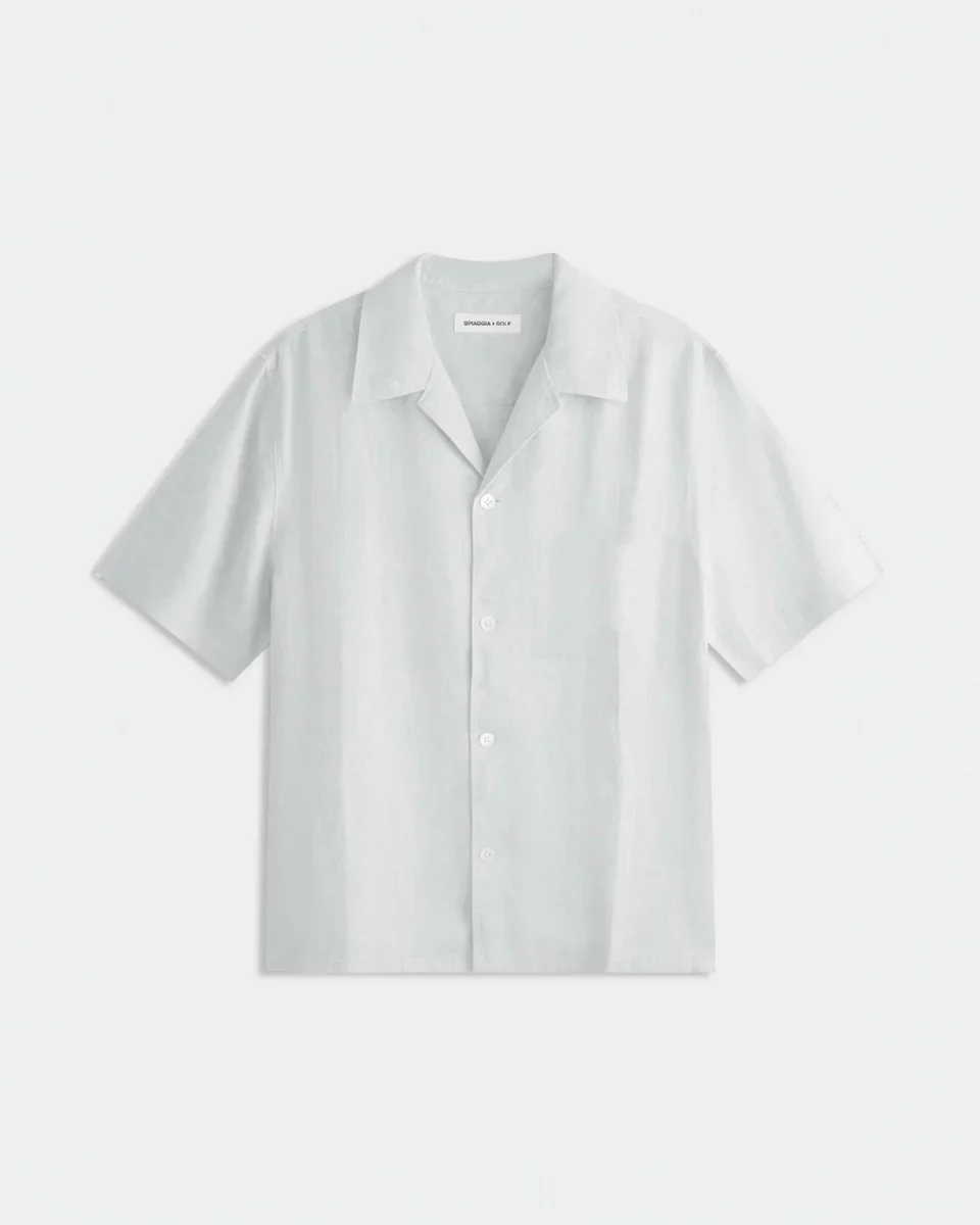 Camisa Portofino White Cotton - Image 3