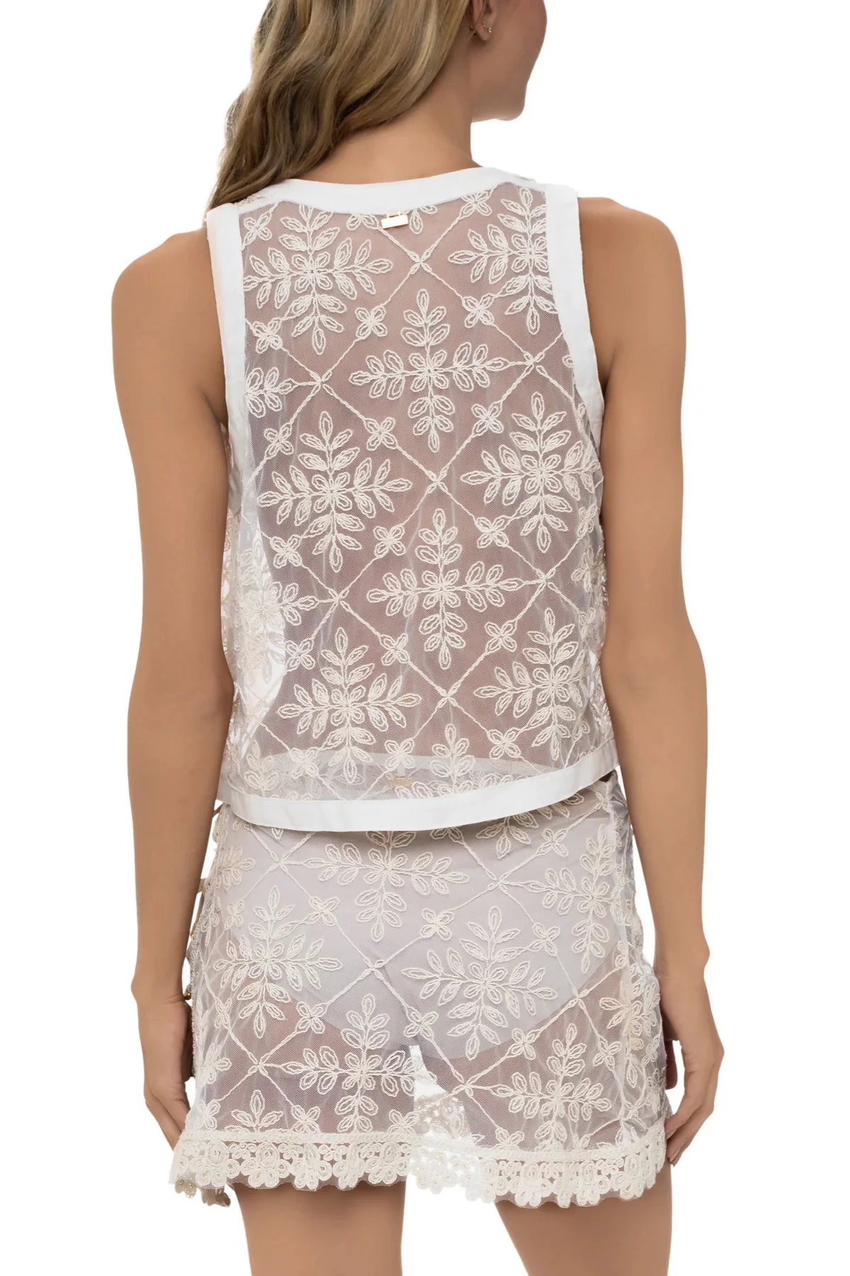 Camisa Tejida Flor Copacabana - Image 3
