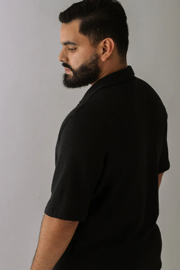 Camisa Tejida Negra - Image 5