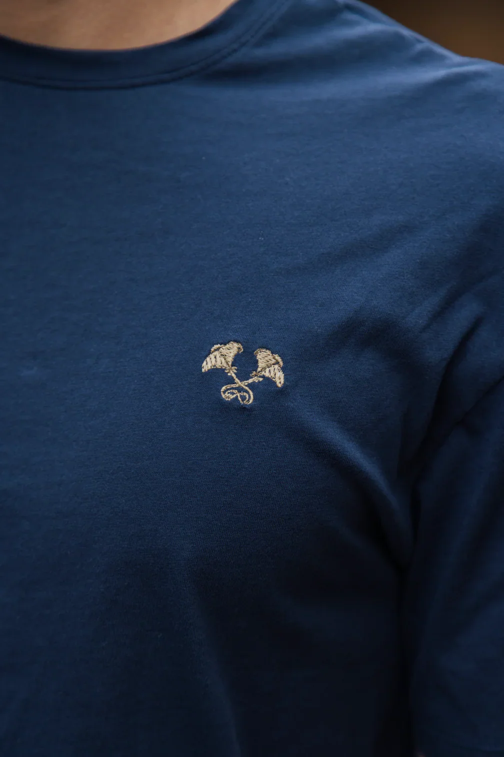 T-Shirt Azul Para Hombre - Image 3