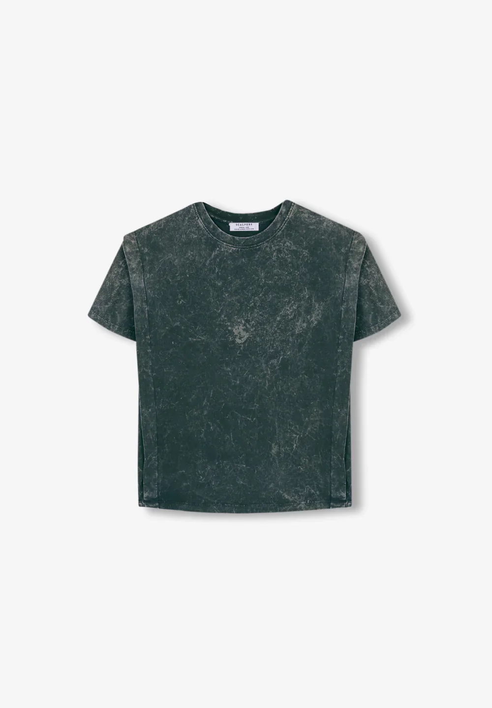 T-Shirt Lapel Marble Tee - Image 4