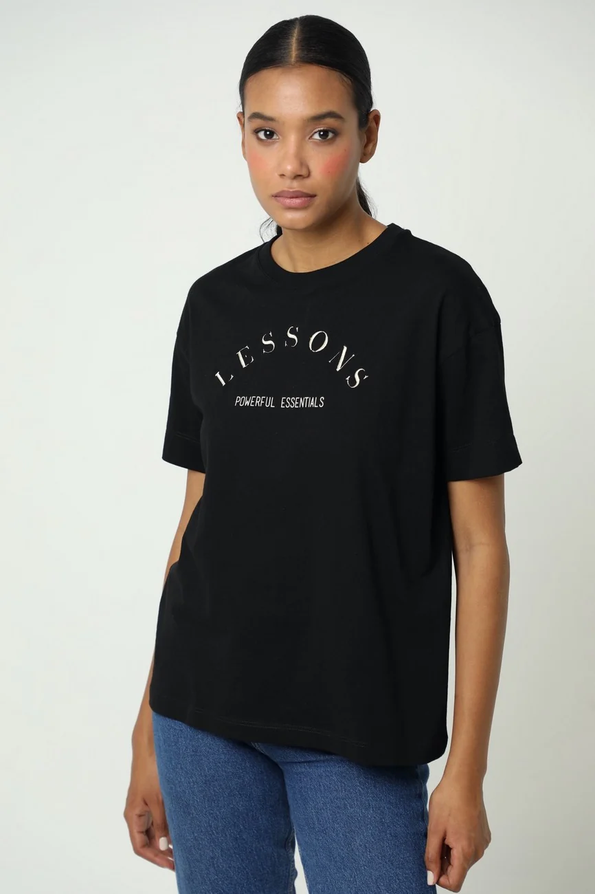 T-Shirt Lessons Black