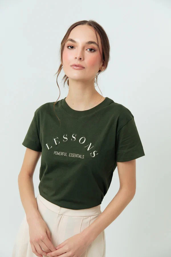 T-Shirt Lessons Green