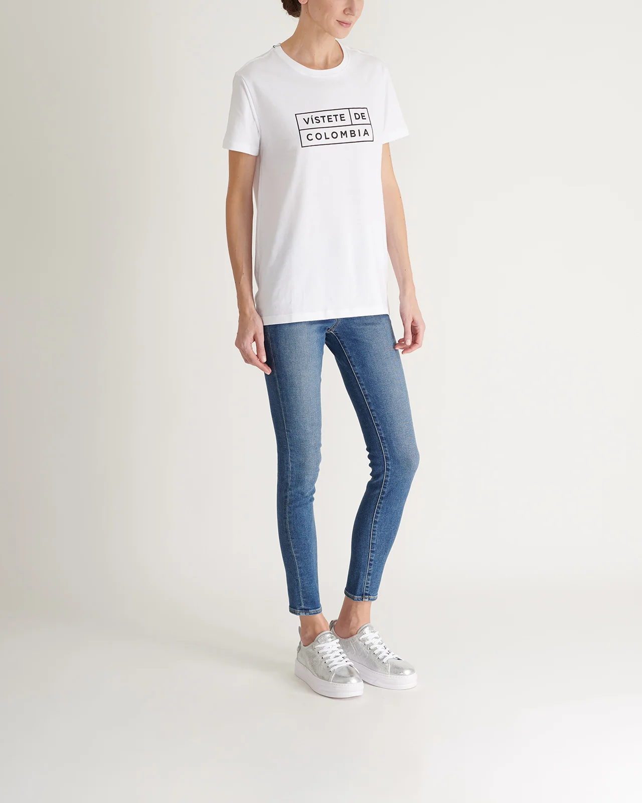 T-Shirt Logo Blanco - Image 3