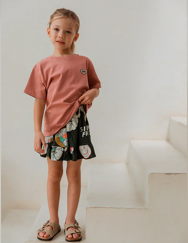 T-shirt Mixer Rosa Vintage - Image 2