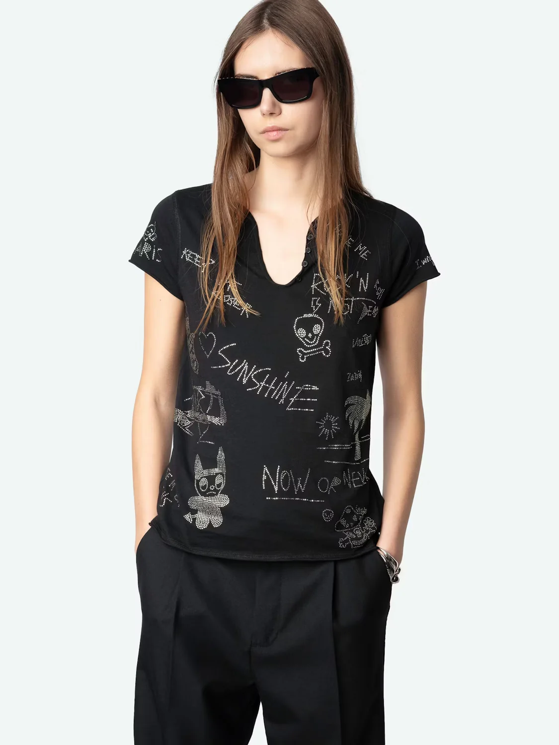 T-Shirt Tunisien Multi Strass - Image 3