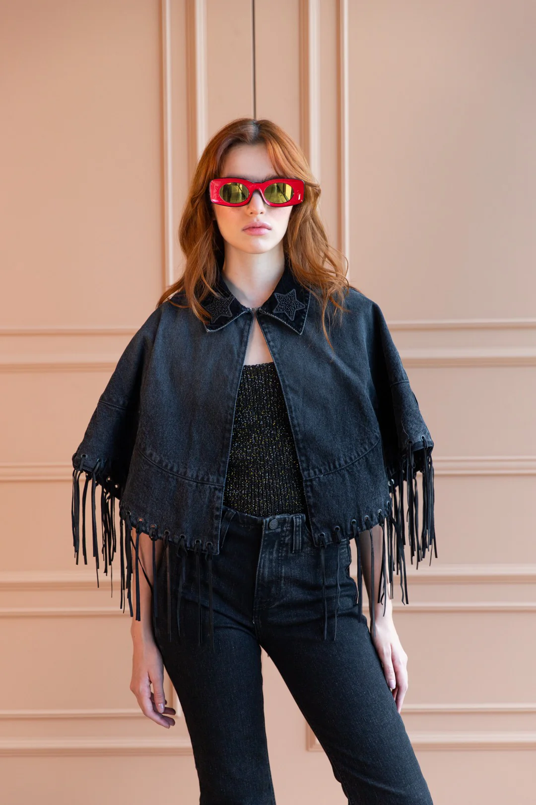 Capa Velvet Denim Leia