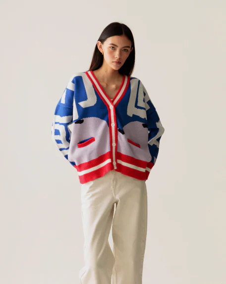 Cardigan Abrikoos - Image 3