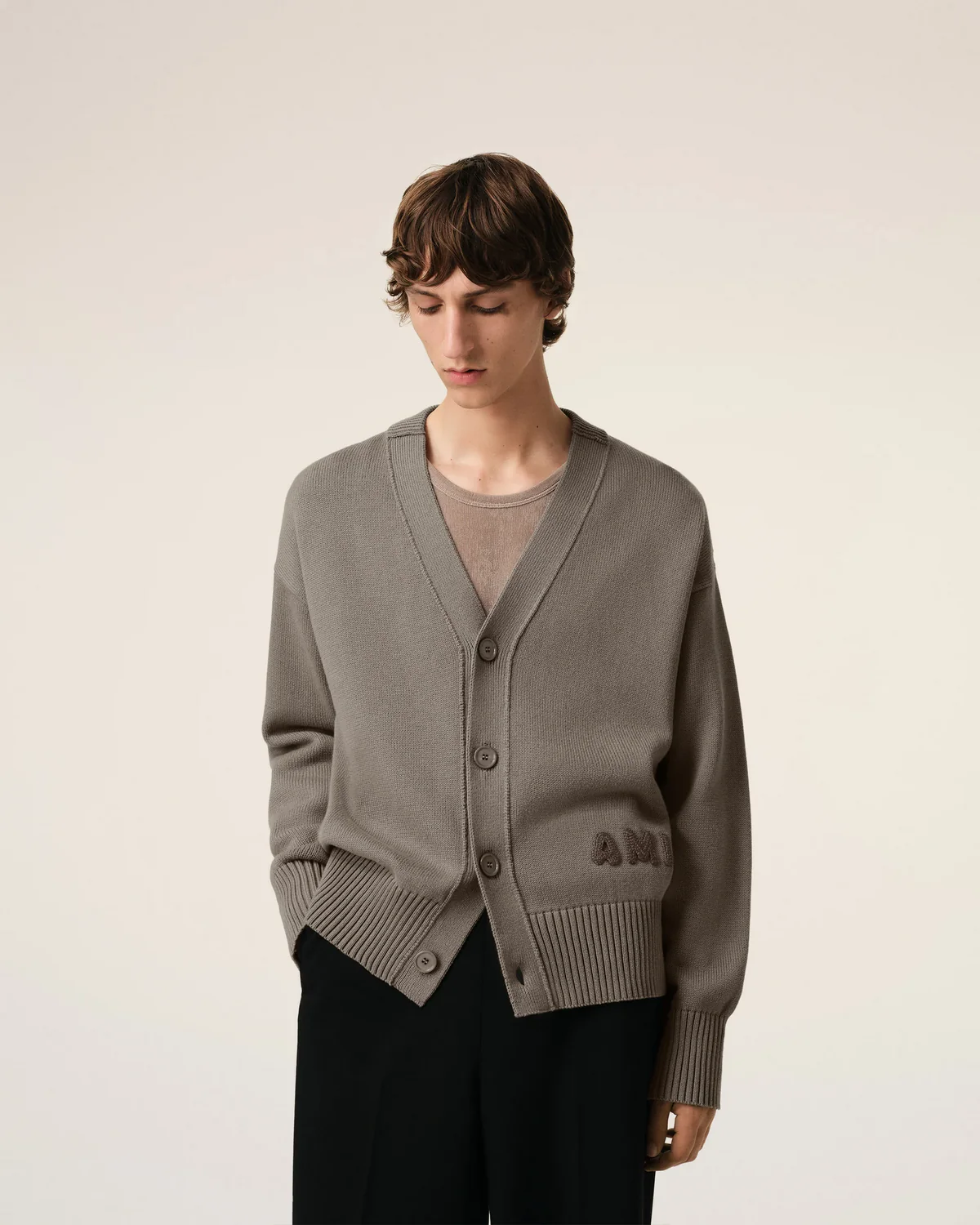Cardigan Ami Embroidered Unisex
