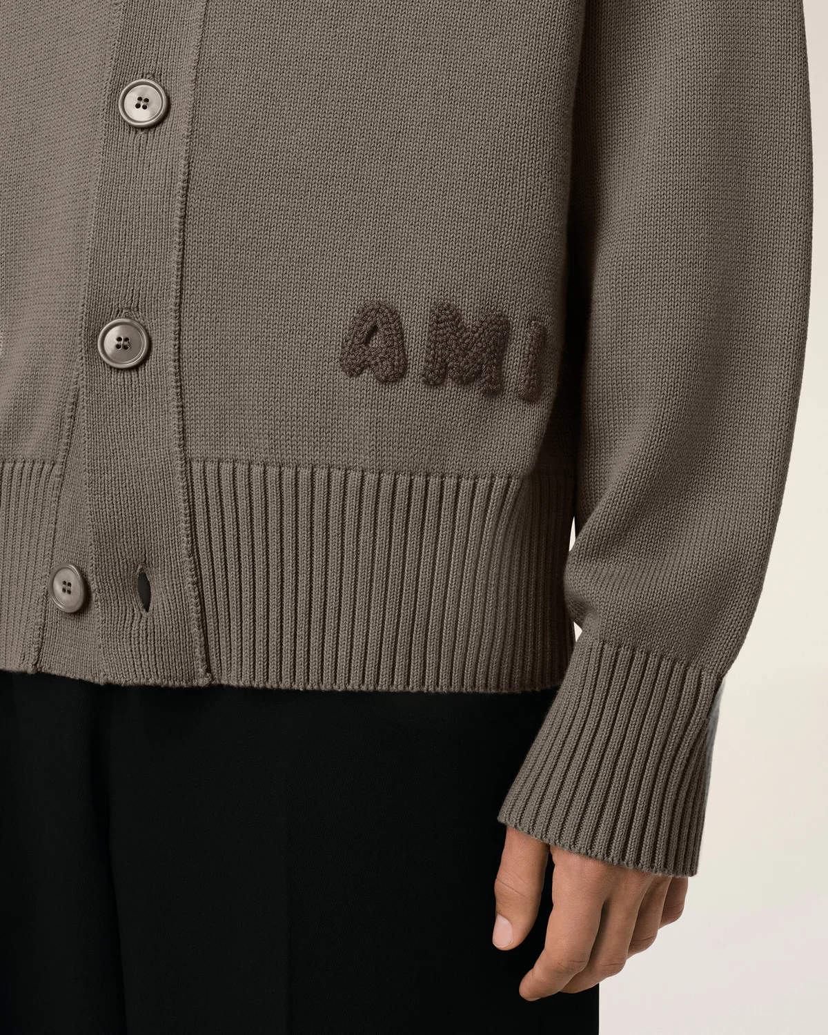 Cardigan Ami Embroidered Unisex - Image 3